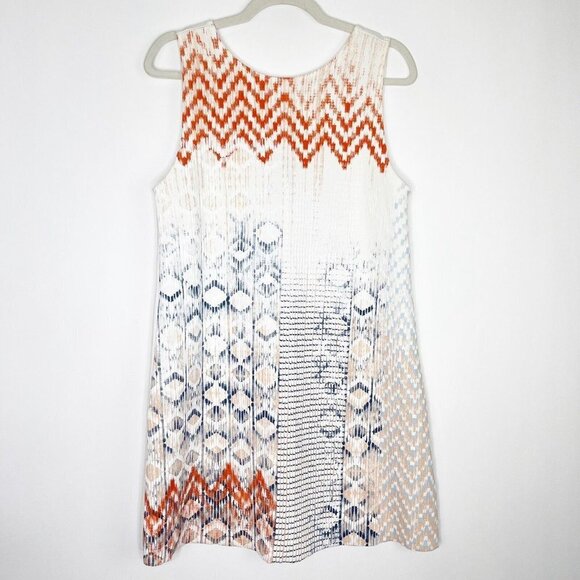 Zara Mini Shift Dress Women’s Size Small S Southwest Bohemian - Picture 2 of 8
